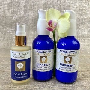 STARFLOWERS ESSENTIALS 3 Piece Beauty Bundle.